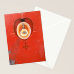 Hilma af Klint "The Dove, No. 08, Group IX-UW, No. 32" Stationery Card Gallery Image 2