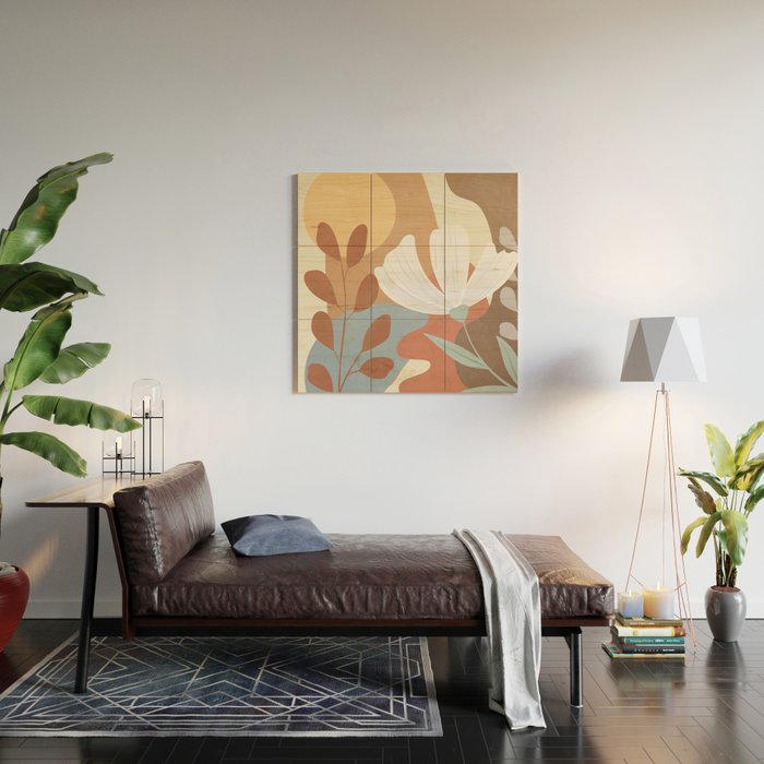 Elegant Shapes 08 Wood Wall Art Gallery Image 2