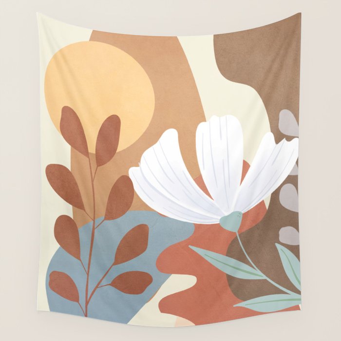 Elegant Shapes 08 Wall Tapestry Gallery Image 4