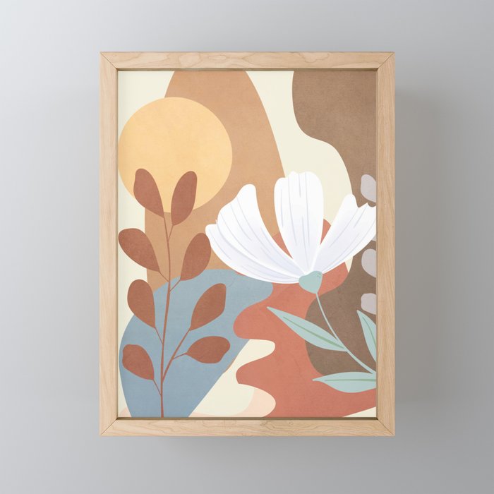 Elegant Shapes 08 Mini Art Print Gallery Image 1