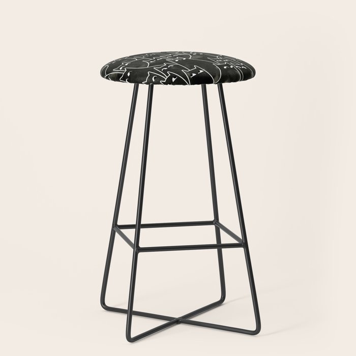 Suspicious Cats Stool Gallery Image 1