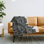 Suspicious Cats Throw Blanket Gallery Image 1