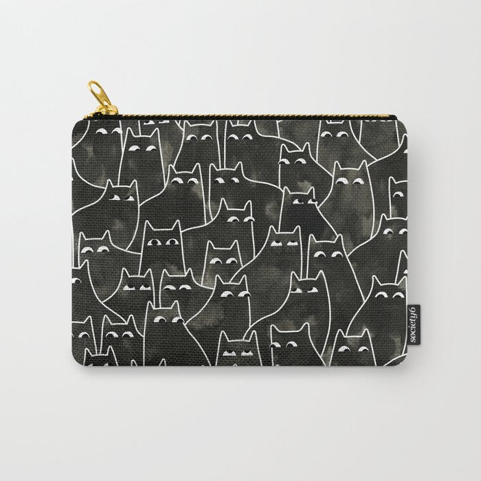 Suspicious Cats Carry All Pouch Gallery Image 1