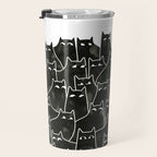 Suspicious Cats Travel Mug Gallery Image 3