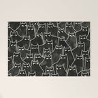 Suspicious Cats Welcome Mat Gallery Image 1