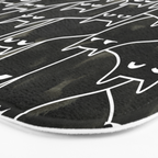 Suspicious Cats Bath Mat Gallery Image 3