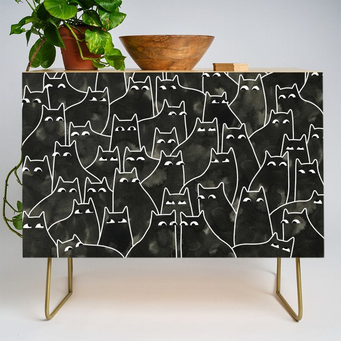Suspicious Cats Credenza Gallery Image 1