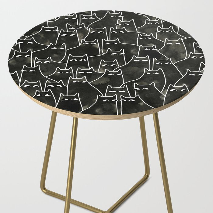 Suspicious Cats Side Table Gallery Image 2