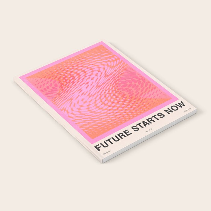 Future Starts Now Notebook Gallery Image 2
