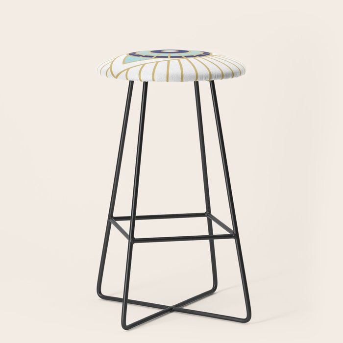 Evil Eye Collection on White Stool Gallery Image 1