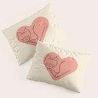 Cat Love Pillow Sham Gallery Image 3