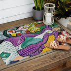 Woman in a Purple Coat 1937 by Henri Matisse, Artwork Design, Poster Tshirt, Tee, Jersey, Postcard Outdoor Rug Gallery Image 2