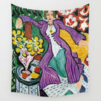 Woman in a Purple Coat 1937 by Henri Matisse, Artwork Design, Poster Tshirt, Tee, Jersey, Postcard Wall Tapestry Gallery Image 4