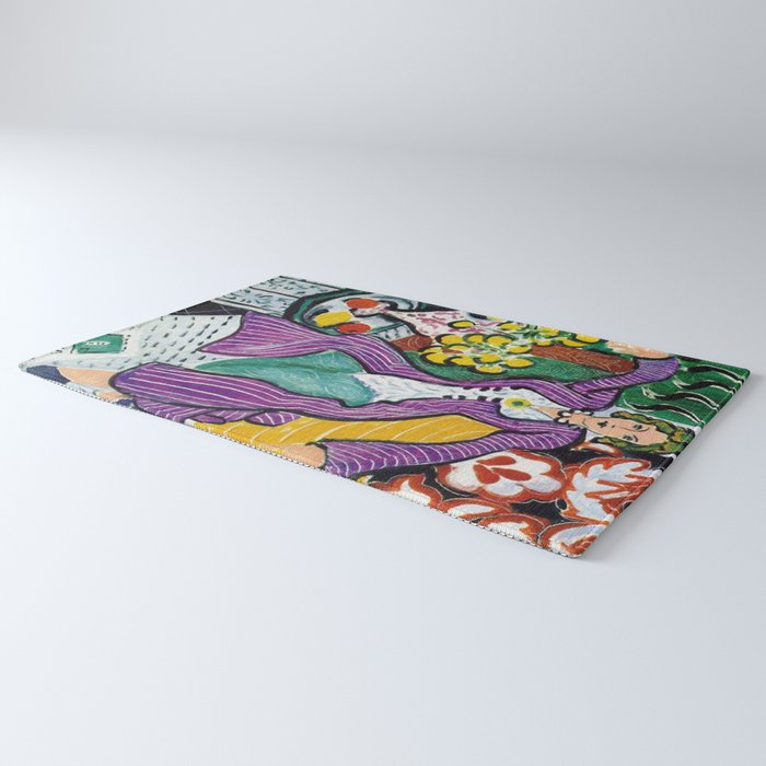 Woman in a Purple Coat 1937 by Henri Matisse, Artwork Design, Poster Tshirt, Tee, Jersey, Postcard Rug Gallery Image 3