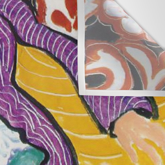 Woman in a Purple Coat 1937 by Henri Matisse, Artwork Design, Poster Tshirt, Tee, Jersey, Postcard Wall Tapestry Gallery Image 3