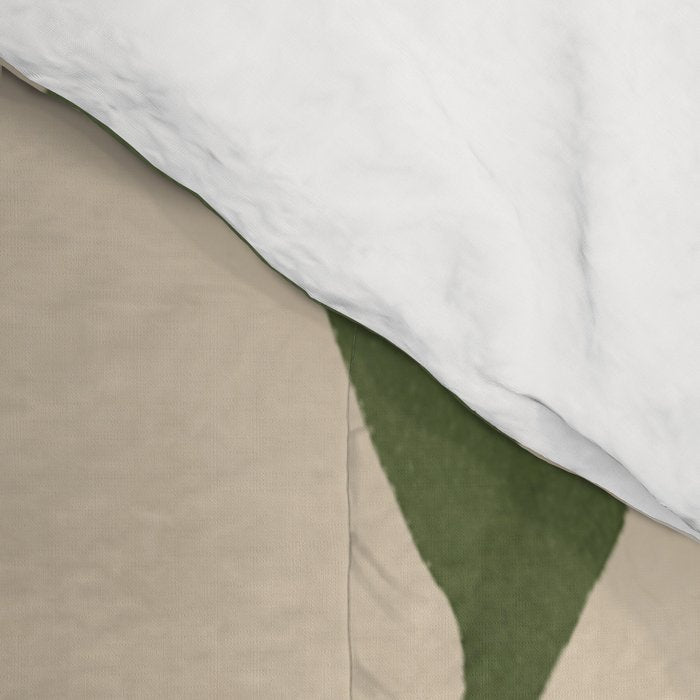 Abstract Art Tropical Leaves 74 Comforter Gallery Image 4