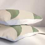Abstract Art Tropical Leaves 74 Pillow Sham Gallery Image 3