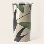 Abstract Art Tropical Leaves 74 Travel Mug Gallery Image 1