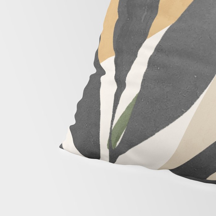 Abstract Art Tropical Leaves 74 Pillow Sham Gallery Image 4