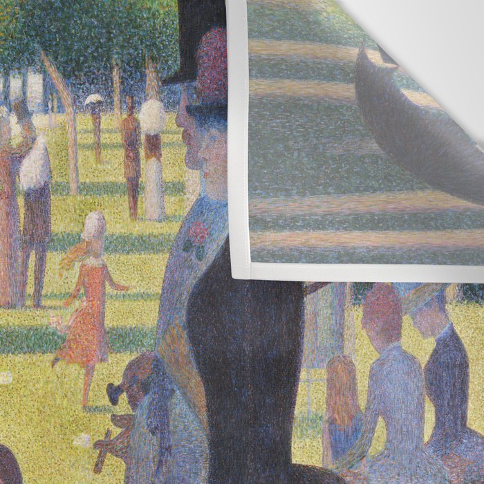 A Sunday on La Grande Jatte by Georges Seurat, 1884 Wall Tapestry Gallery Image 3
