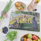 A Sunday on La Grande Jatte by Georges Seurat, 1884 Cutting Board Gallery Image 2