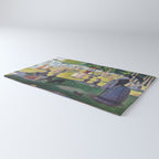 A Sunday on La Grande Jatte by Georges Seurat, 1884 Rug Gallery Image 3
