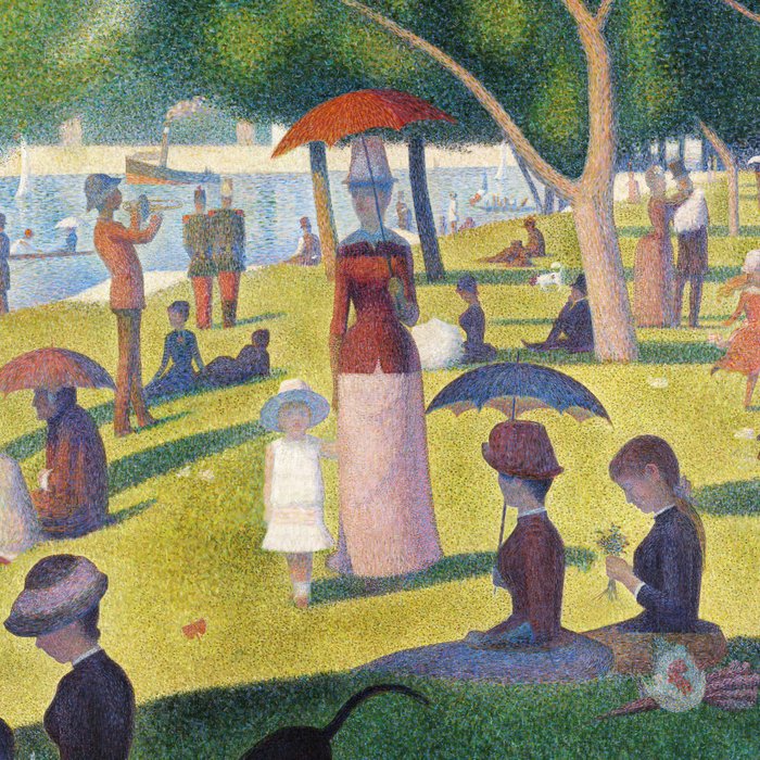 A Sunday on La Grande Jatte by Georges Seurat, 1884 Coffee Mug Gallery Image 2