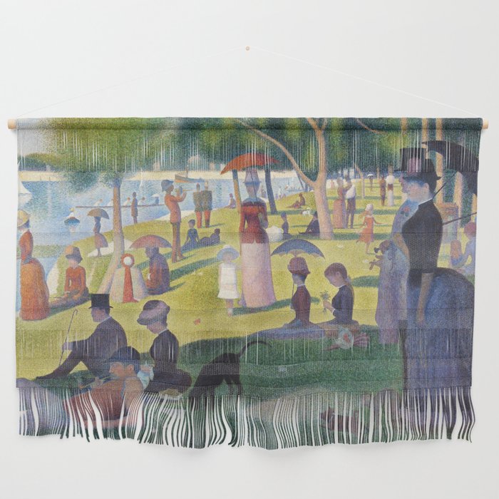 A Sunday on La Grande Jatte by Georges Seurat, 1884 Wall Hanging Gallery Image 1