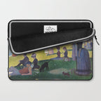 A Sunday on La Grande Jatte by Georges Seurat, 1884 Laptop Sleeve Gallery Image 2