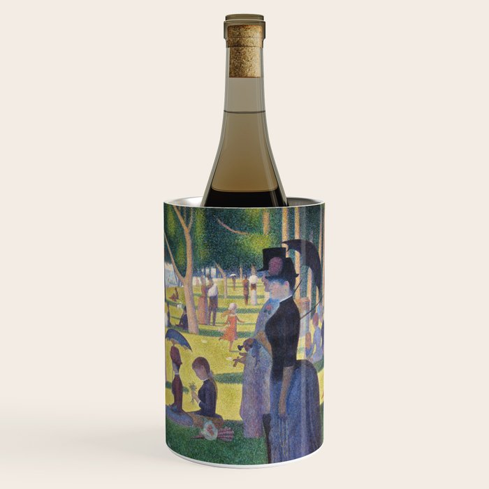 A Sunday on La Grande Jatte by Georges Seurat, 1884 Wine Chiller Gallery Image 3