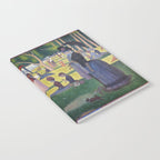 A Sunday on La Grande Jatte by Georges Seurat, 1884 Notebook Gallery Image 2
