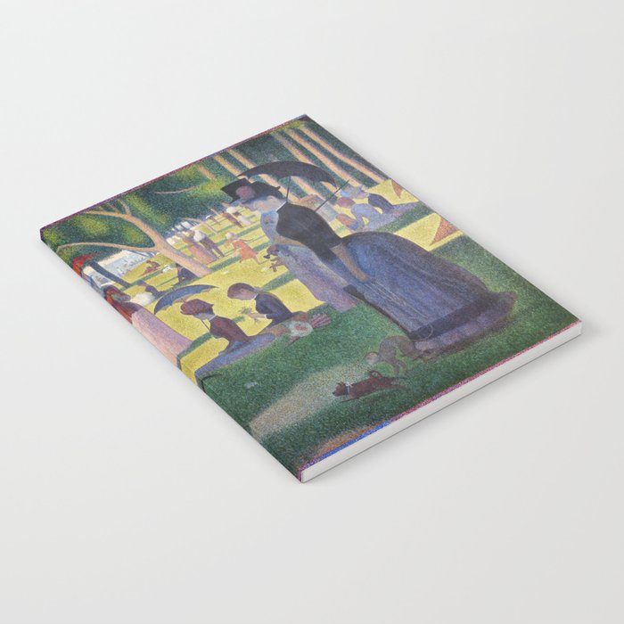 A Sunday on La Grande Jatte by Georges Seurat, 1884 Notebook Gallery Image 2