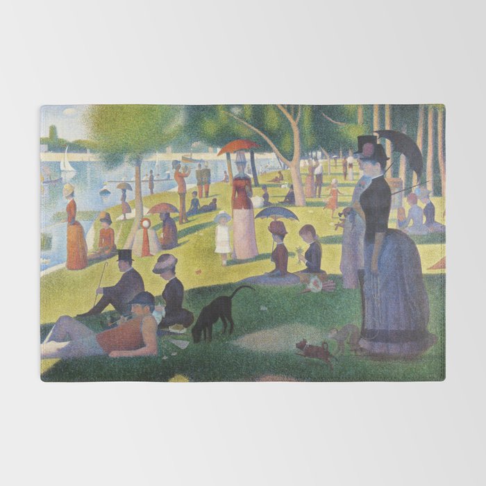 A Sunday on La Grande Jatte by Georges Seurat, 1884 Rug Gallery Image 2