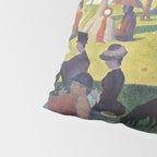A Sunday on La Grande Jatte by Georges Seurat, 1884 Pillow Sham Gallery Image 4