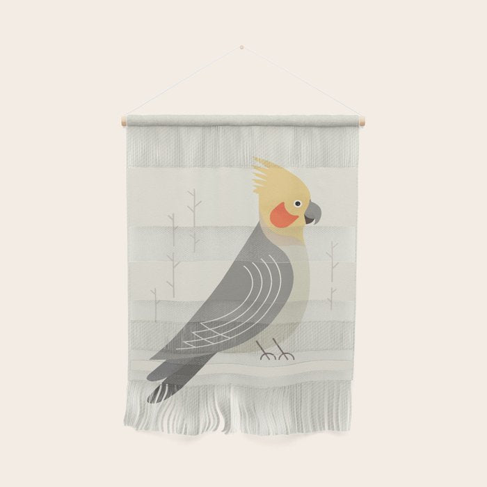 Cockatiel, Bird of Australia Wall Hanging Gallery Image 1