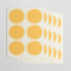 Abstraction_SUN_YELLOW_CIRCLE_BLUR_LOVE_POP_ART_0602A Wrapping Paper Gallery Image 3