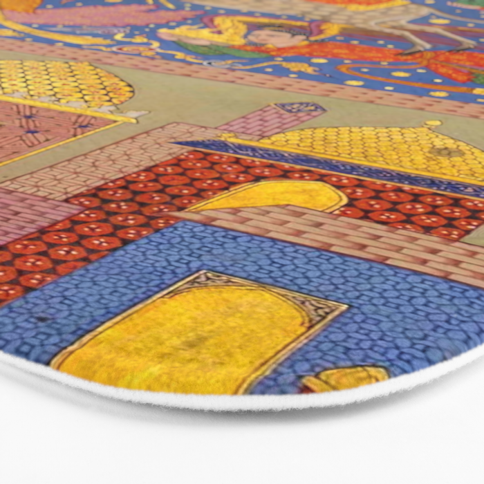 Miraj: The Night Journey  Islamic Antique Art  Bath Mat Gallery Image 3