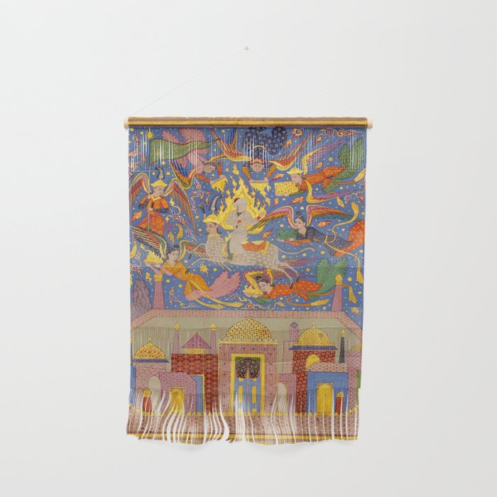 Miraj: The Night Journey  Islamic Antique Art  Wall Hanging Gallery Image 1