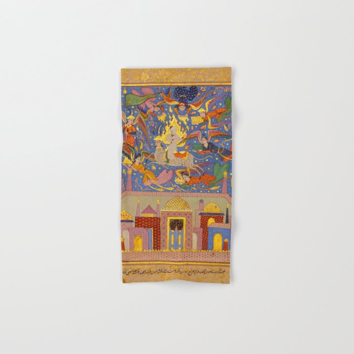 Miraj: The Night Journey  Islamic Antique Art  Bath Towel Gallery Image 1