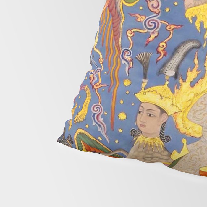 Miraj: The Night Journey  Islamic Antique Art  Pillow Sham Gallery Image 4