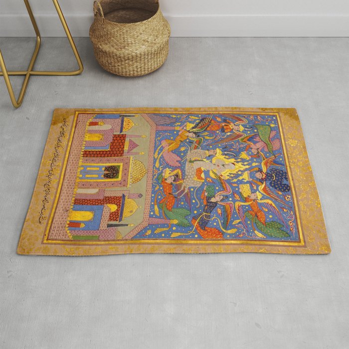 Miraj: The Night Journey  Islamic Antique Art  Rug Gallery Image 1