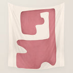 Modern Abstract Shapes 89 Wall Tapestry Gallery Image 4