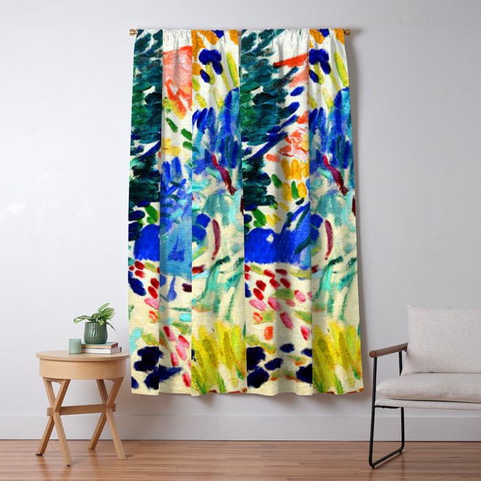 Henri Matisse Landscape at Collioure Window Curtain Gallery Image 5
