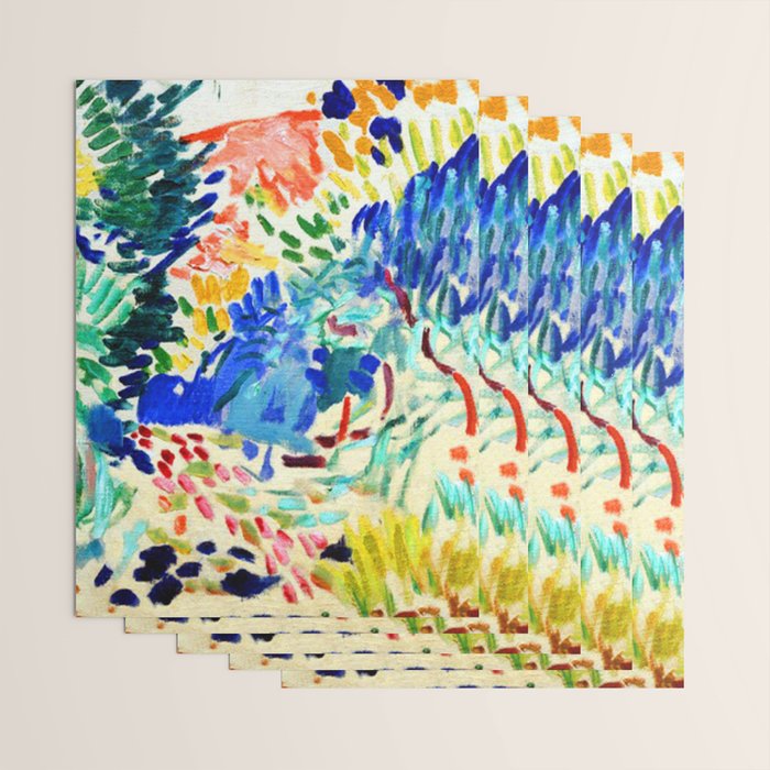 Henri Matisse Landscape at Collioure Wrapping Paper Gallery Image 3