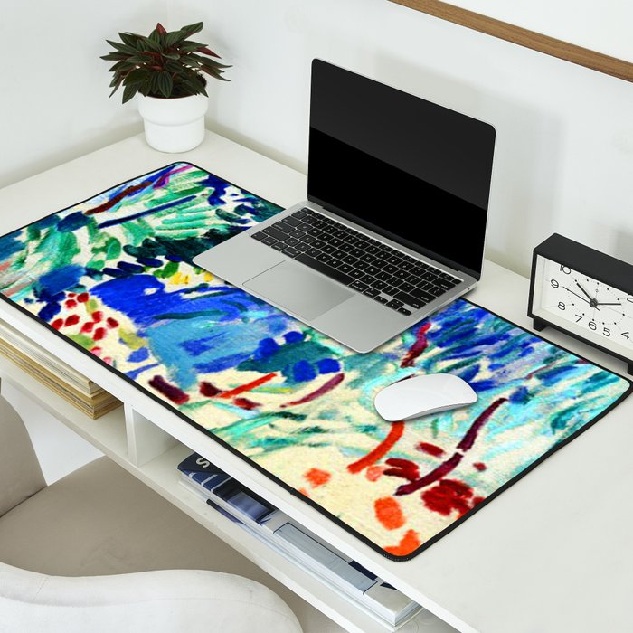 Henri Matisse Landscape at Collioure Desk Mat Gallery Image 2