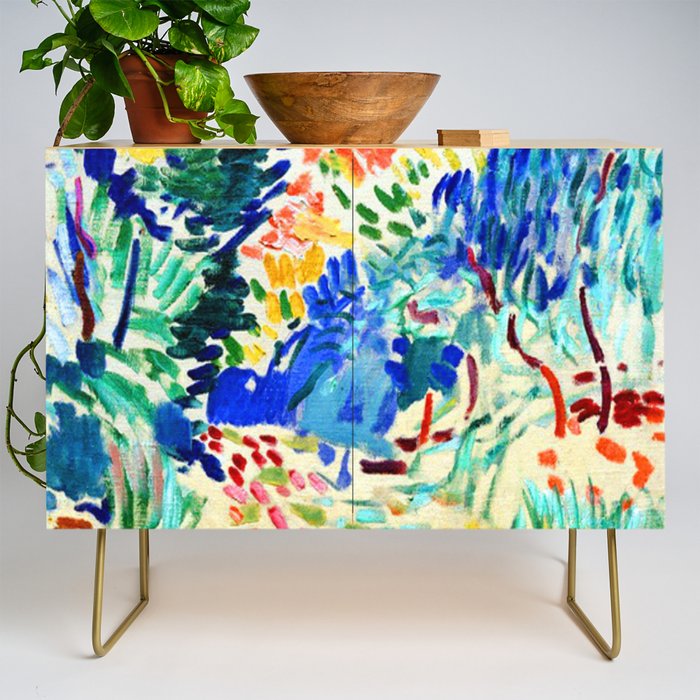 Henri Matisse Landscape at Collioure Credenza Gallery Image 1