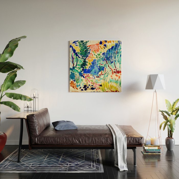 Henri Matisse Landscape at Collioure Wood Wall Art Gallery Image 2