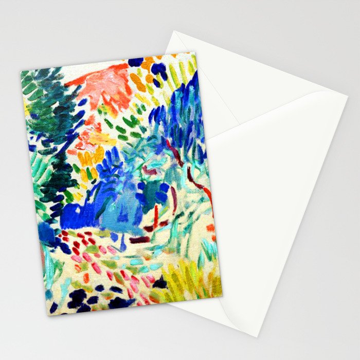 Henri Matisse Landscape at Collioure Stationery Card Gallery Image 2