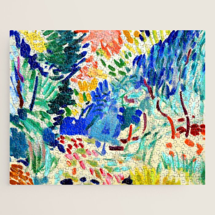Henri Matisse Landscape at Collioure Jigsaw Puzzle Gallery Image 1