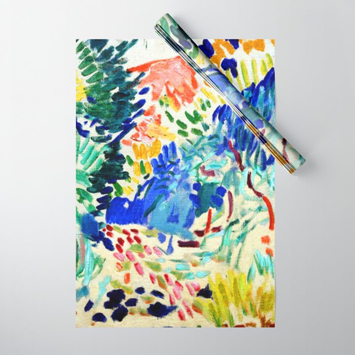 Henri Matisse Landscape at Collioure Wrapping Paper Gallery Image 1